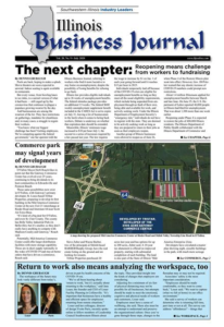 Illinois Business Journal article with Louer Facility Planning